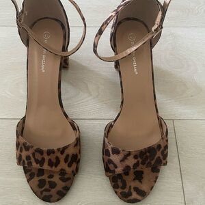 Leopard Print Women's Sandals
